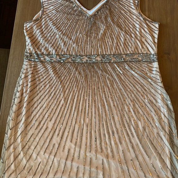 Gorgeous Jkara Pink Sparkly Cocktail Dress - Picture 4 of 14